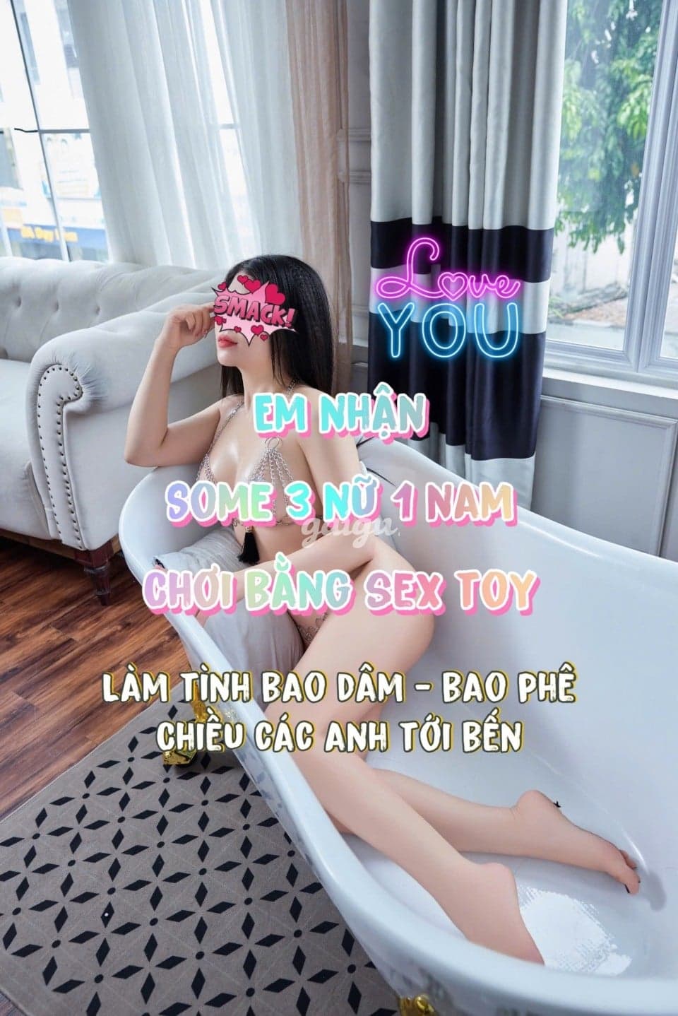 NEW ❤NHƯ Ý CHIỀU KHÁCH❤ BÚ MÚT LÚT CÁN - BAO DÂM BAO PHÊ - Ảnh 1